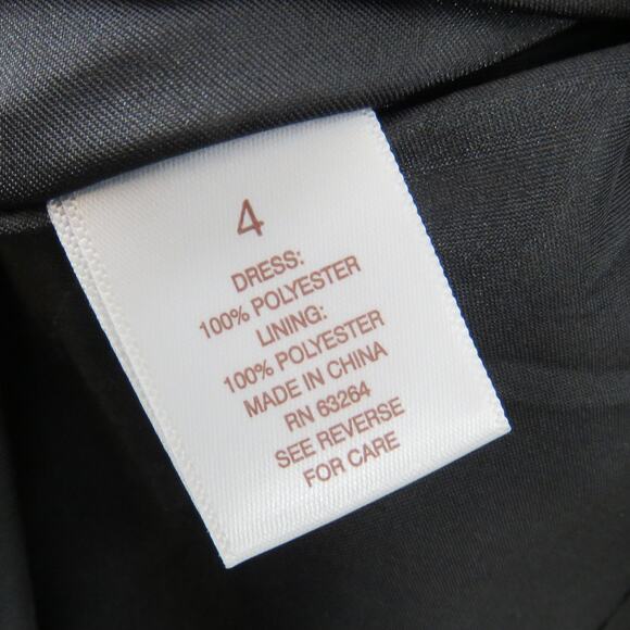 Dress Barn Emerald Green Floral Sleeveless Fit and Flare Midi Dress Size 4 Small - Picture 6 of 6